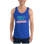 Small talk overrated tanktop