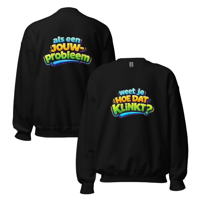 Weet je hoe dat klinkt sweater