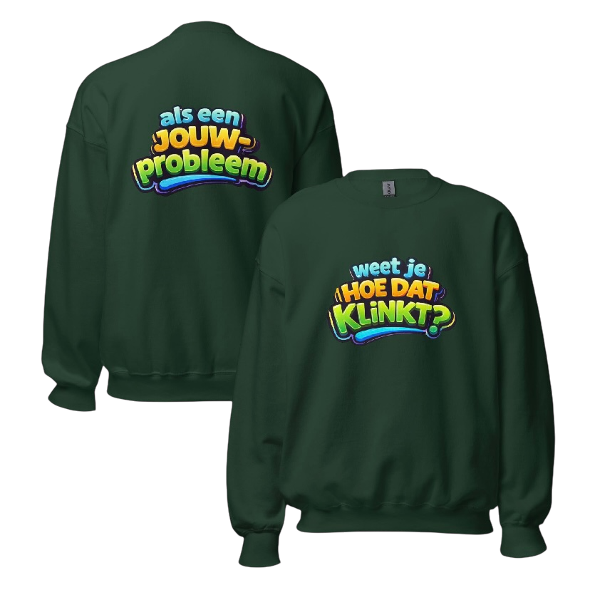 Weet je hoe dat klinkt sweater
