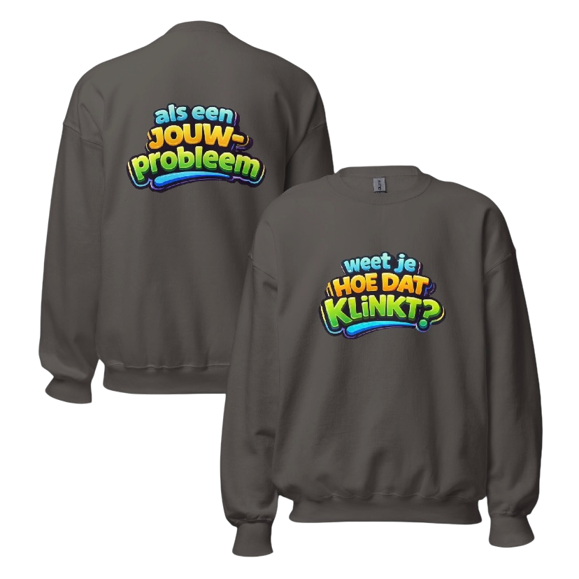 Weet je hoe dat klinkt sweater
