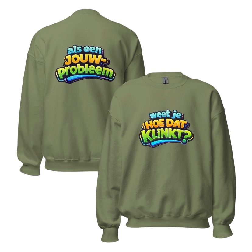 Weet je hoe dat klinkt sweater