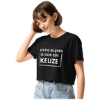 Rustig blijven crop top