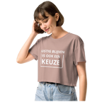 Rustig blijven crop top