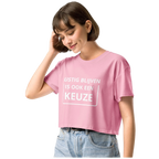 Rustig blijven crop top