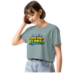 Weet je hoe dat klinkt crop top