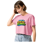 Weet je hoe dat klinkt crop top