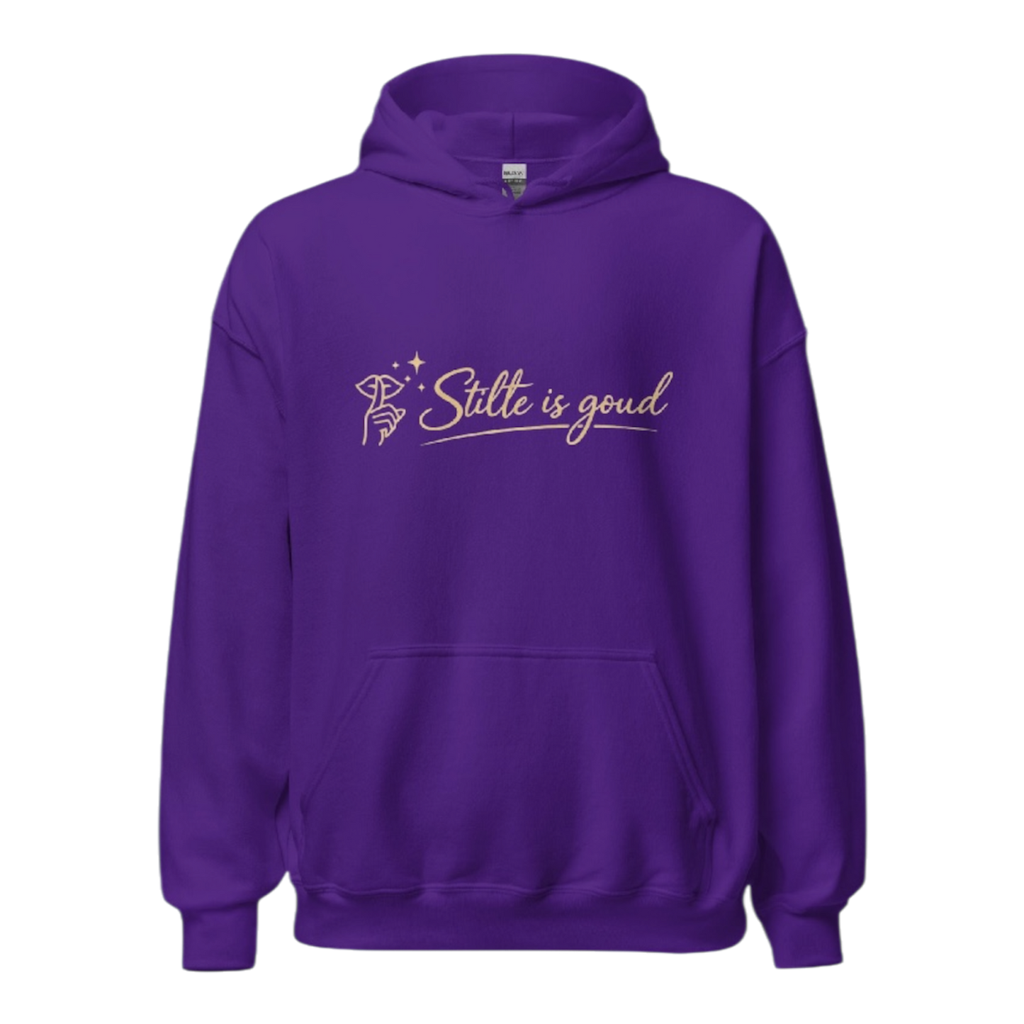 Stilte is goud hoodie