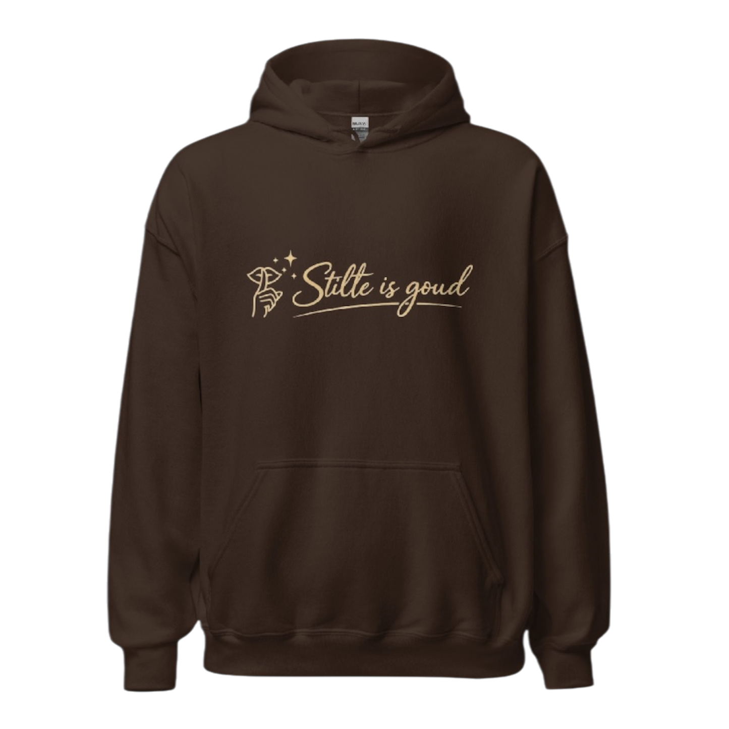 Stilte is goud hoodie