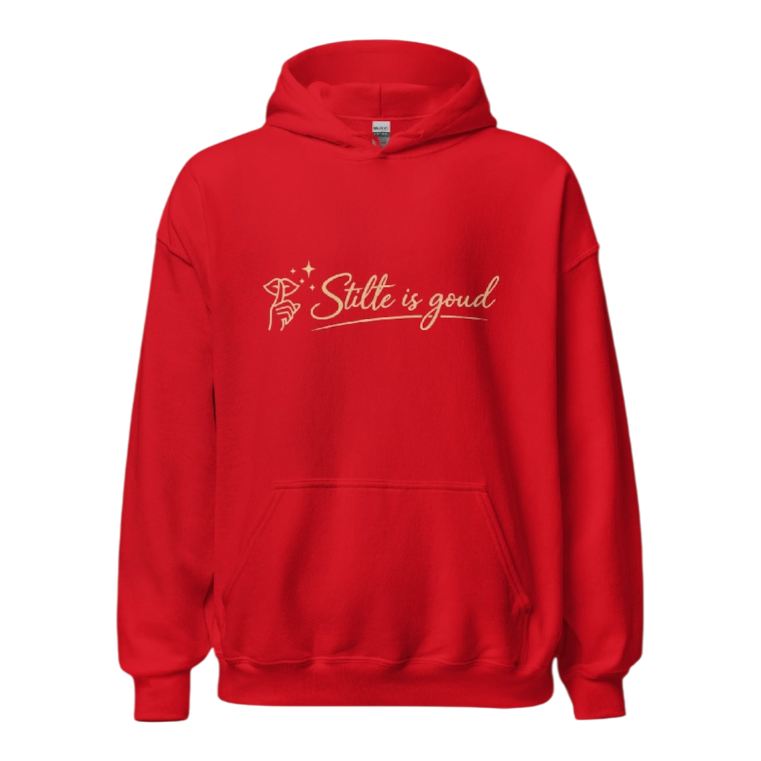 Stilte is goud hoodie