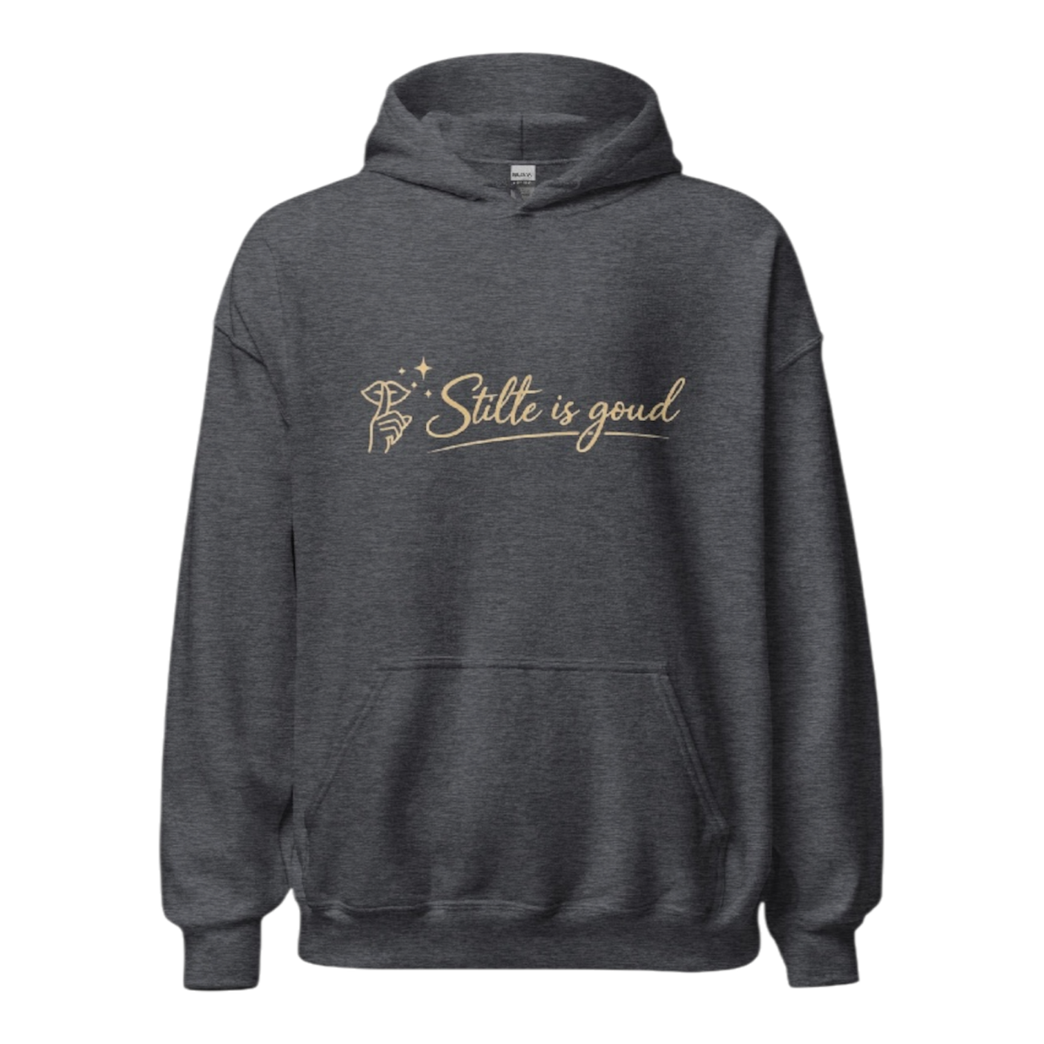 Stilte is goud hoodie