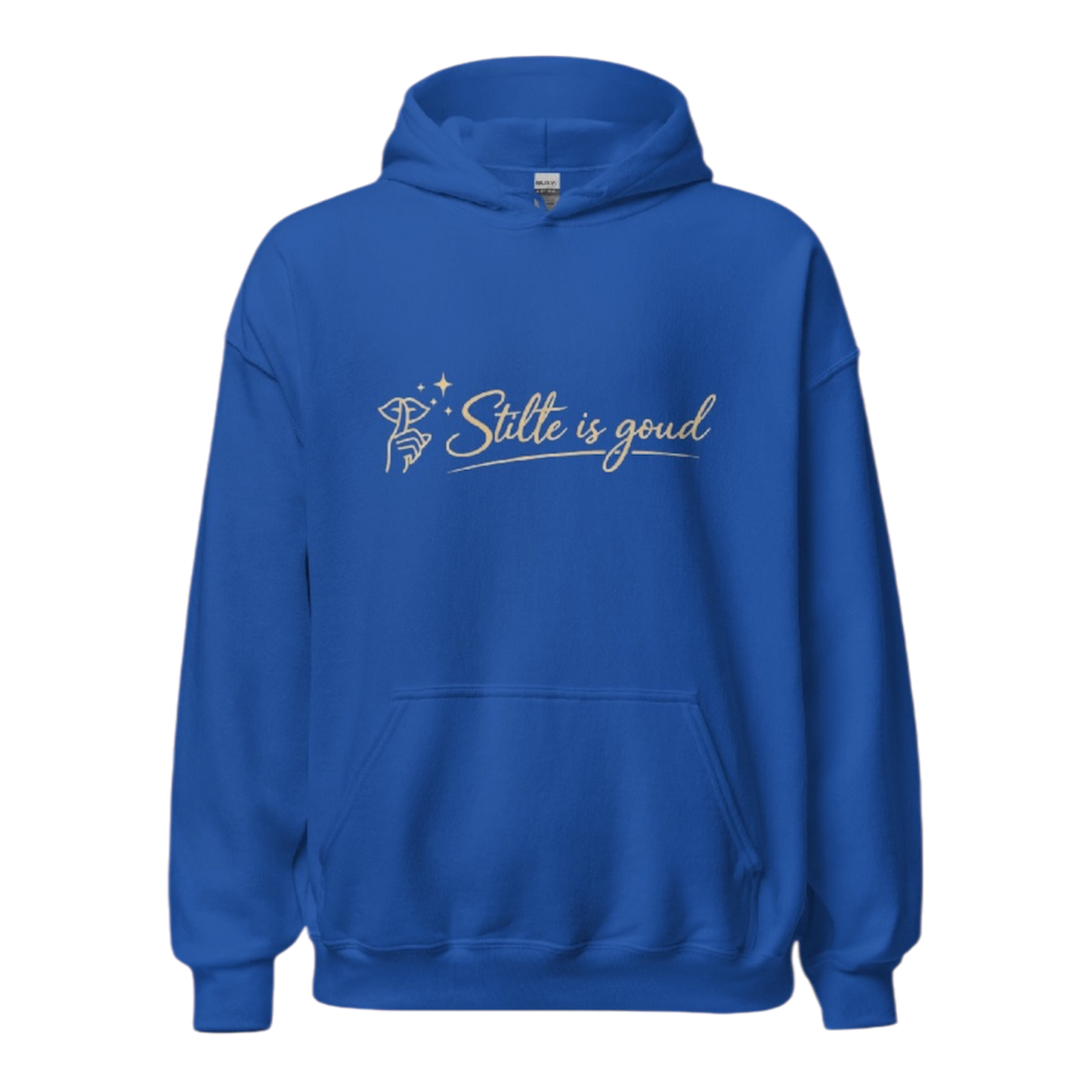 Stilte is goud hoodie