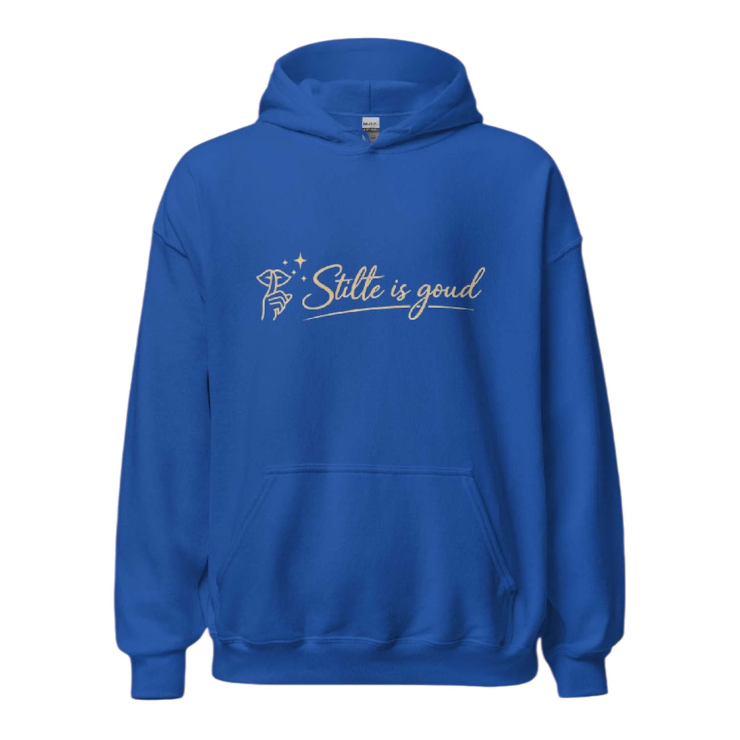 Stilte is goud hoodie