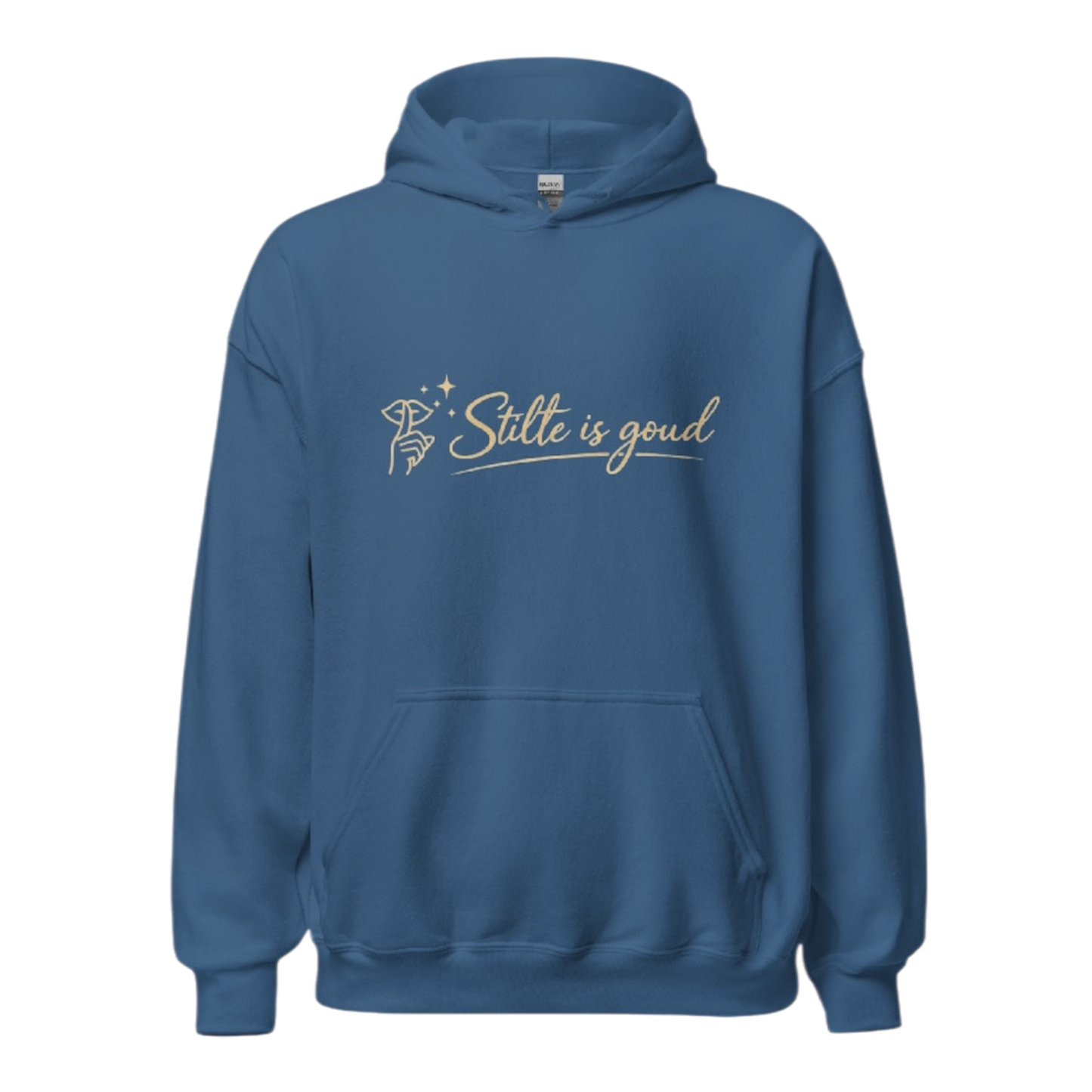 Stilte is goud hoodie
