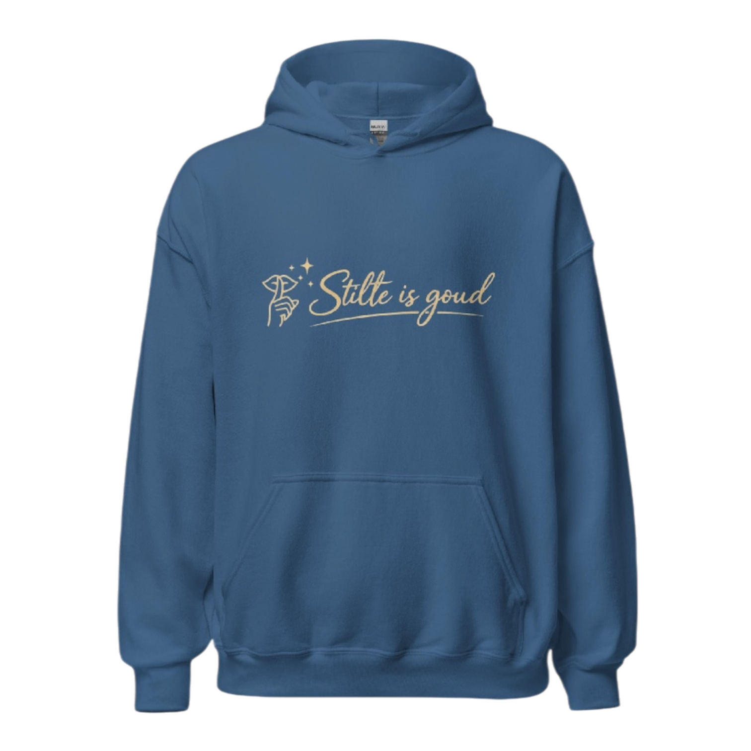 Stilte is goud hoodie