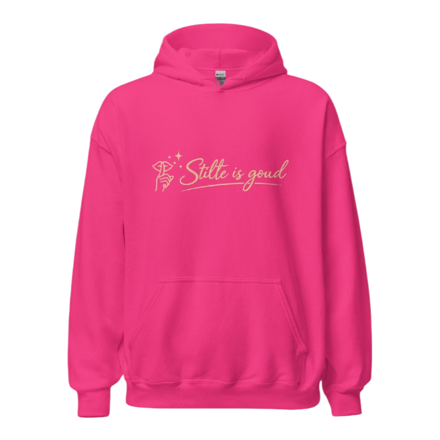 Stilte is goud hoodie