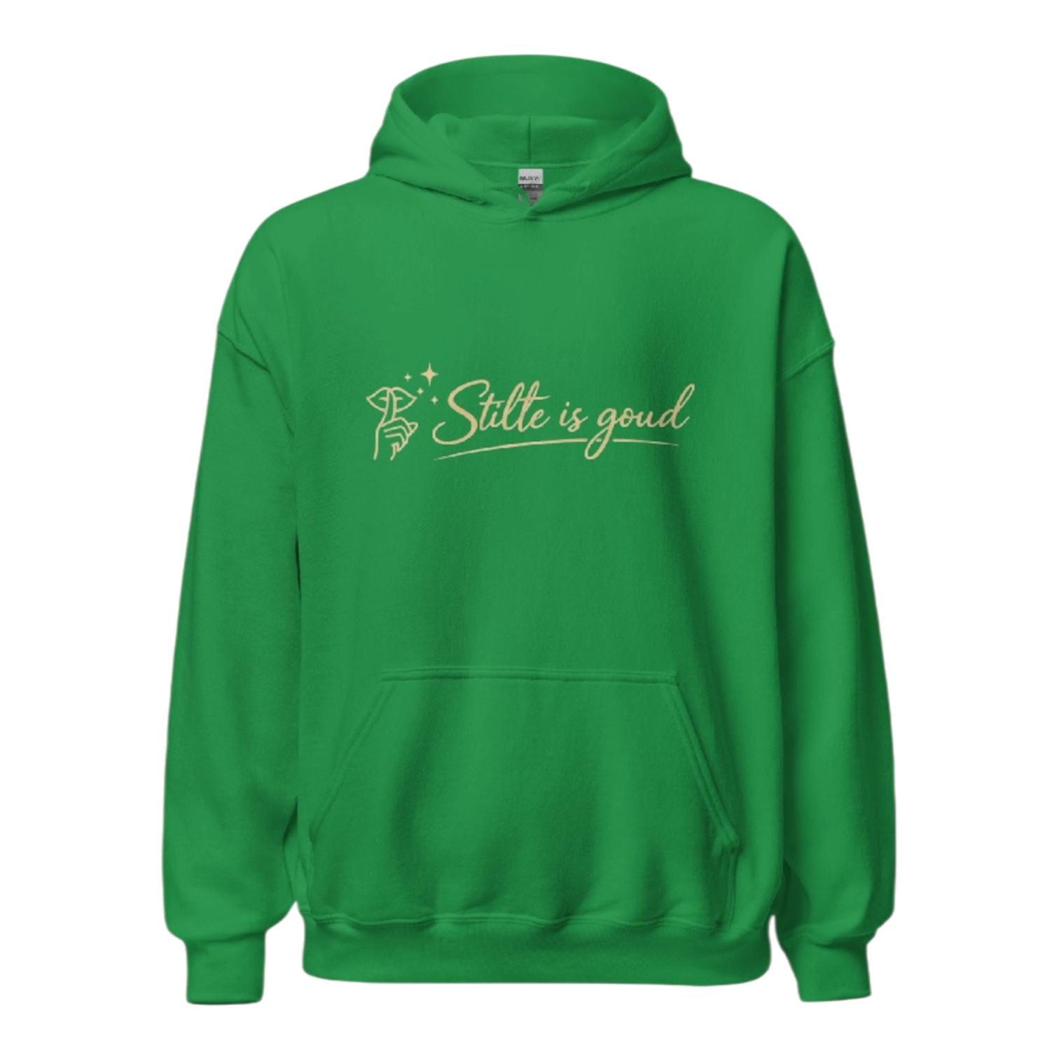 Stilte is goud hoodie