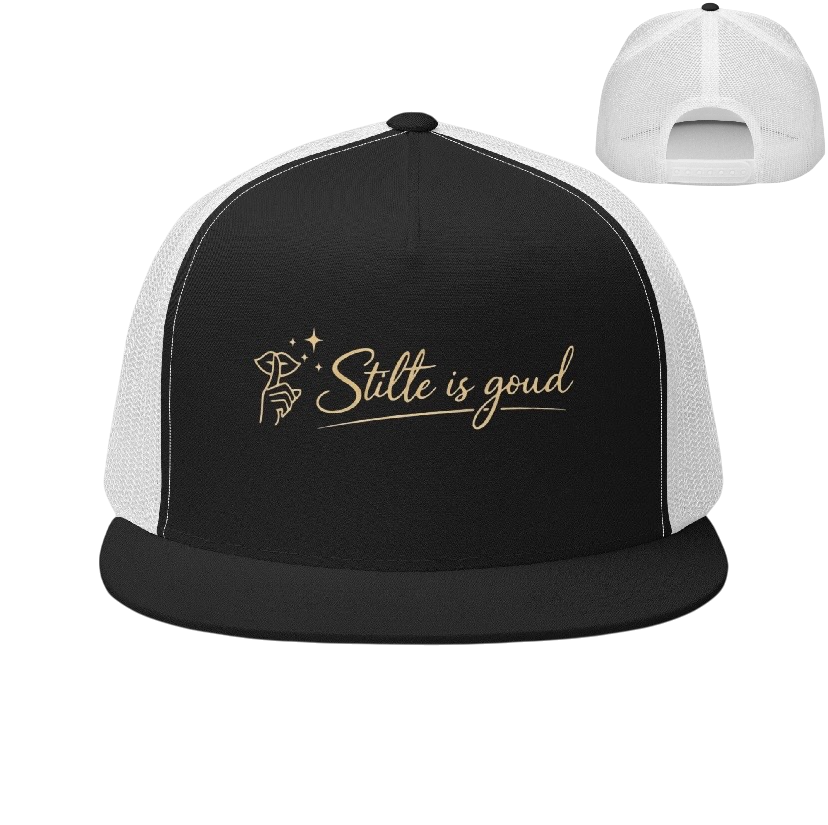 Stilte is goud truckerpet