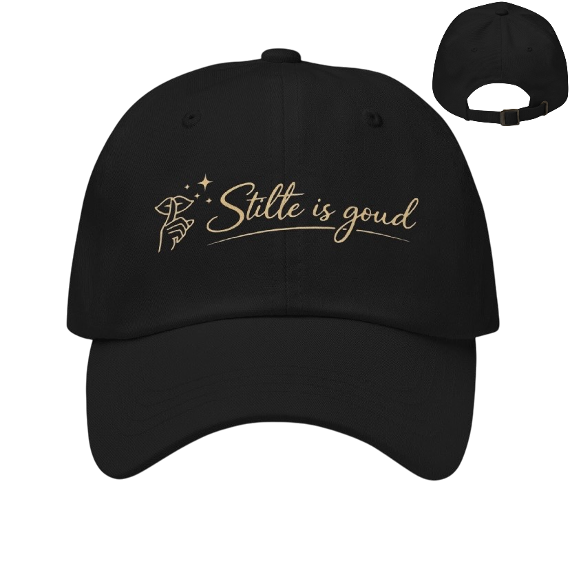 Stilte is goud pet