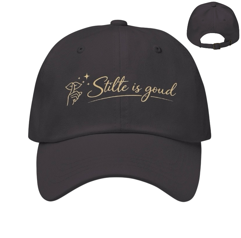 Stilte is goud pet