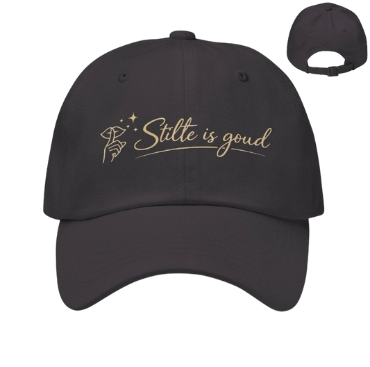 Stilte is goud pet