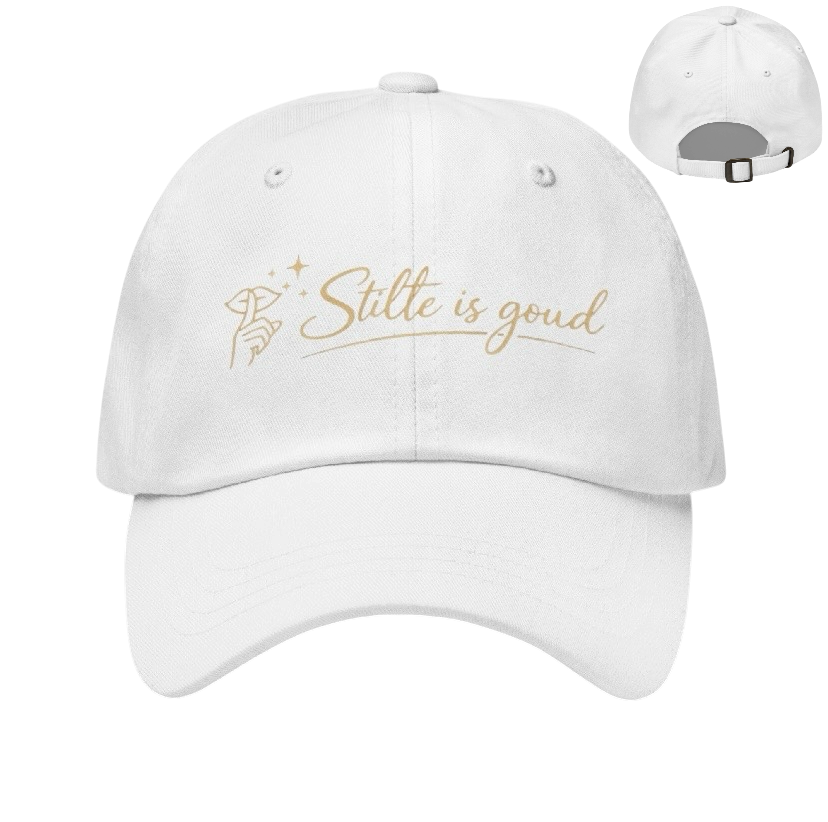 Stilte is goud pet