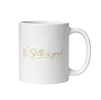 Stilte is goud mok