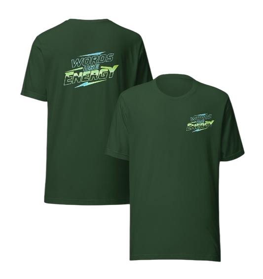 Words use energy T-shirt