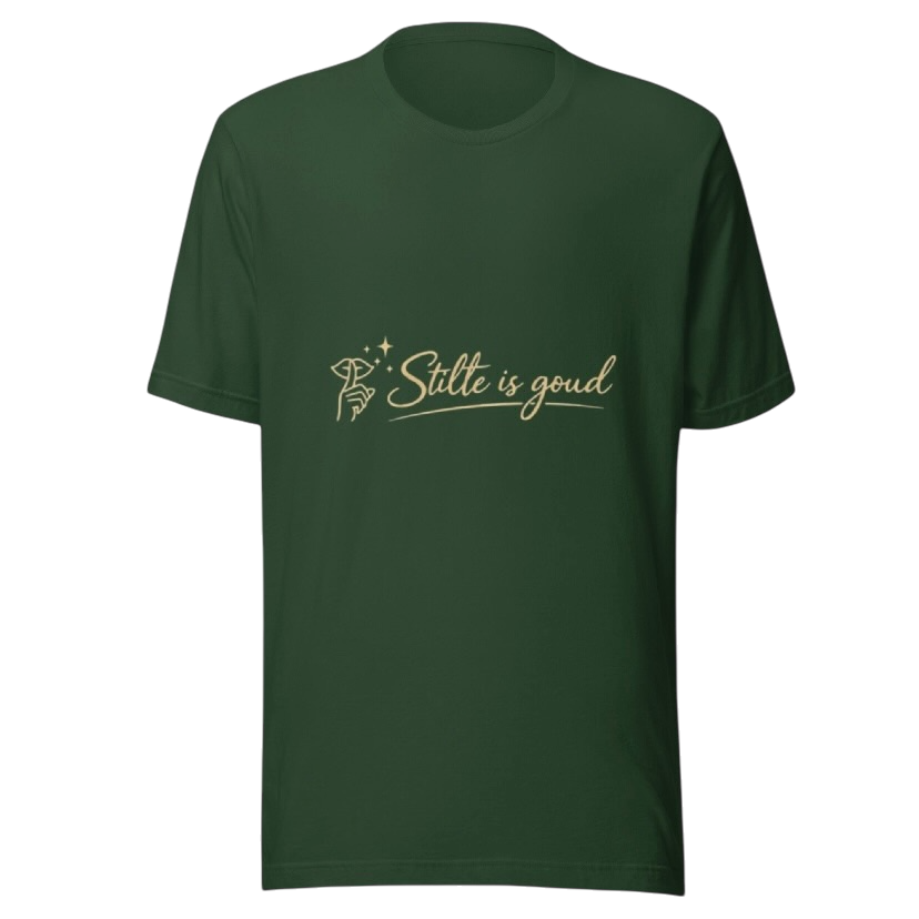 Stilte is goud T-shirt