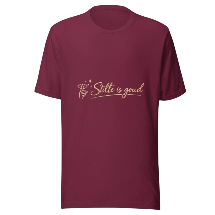 Stilte is goud T-shirt