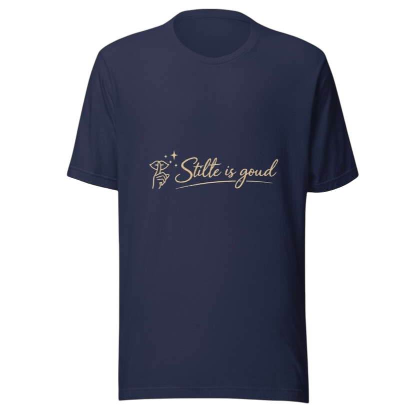 Stilte is goud T-shirt