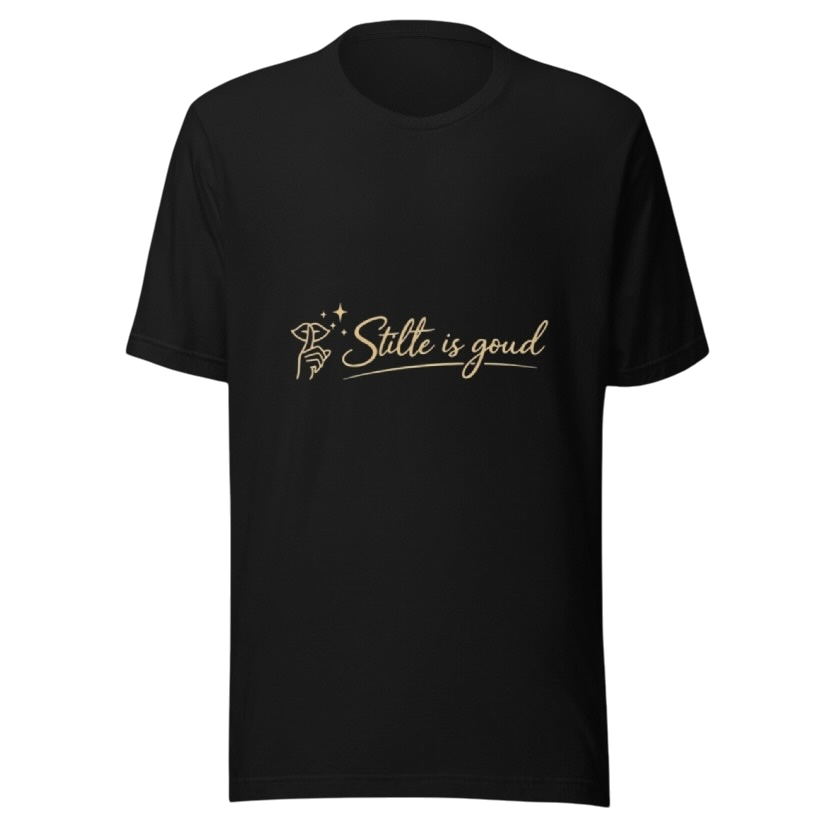 Stilte is goud T-shirt