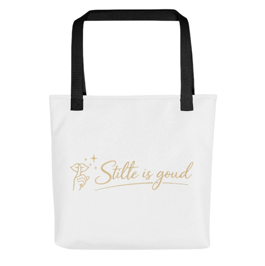 Stilte is goud draagtas