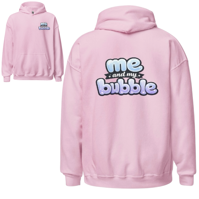 Me and my bubble hoodie
