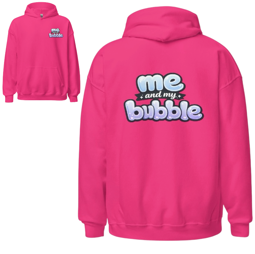 Me and my bubble hoodie
