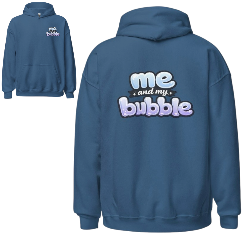 Me and my bubble hoodie