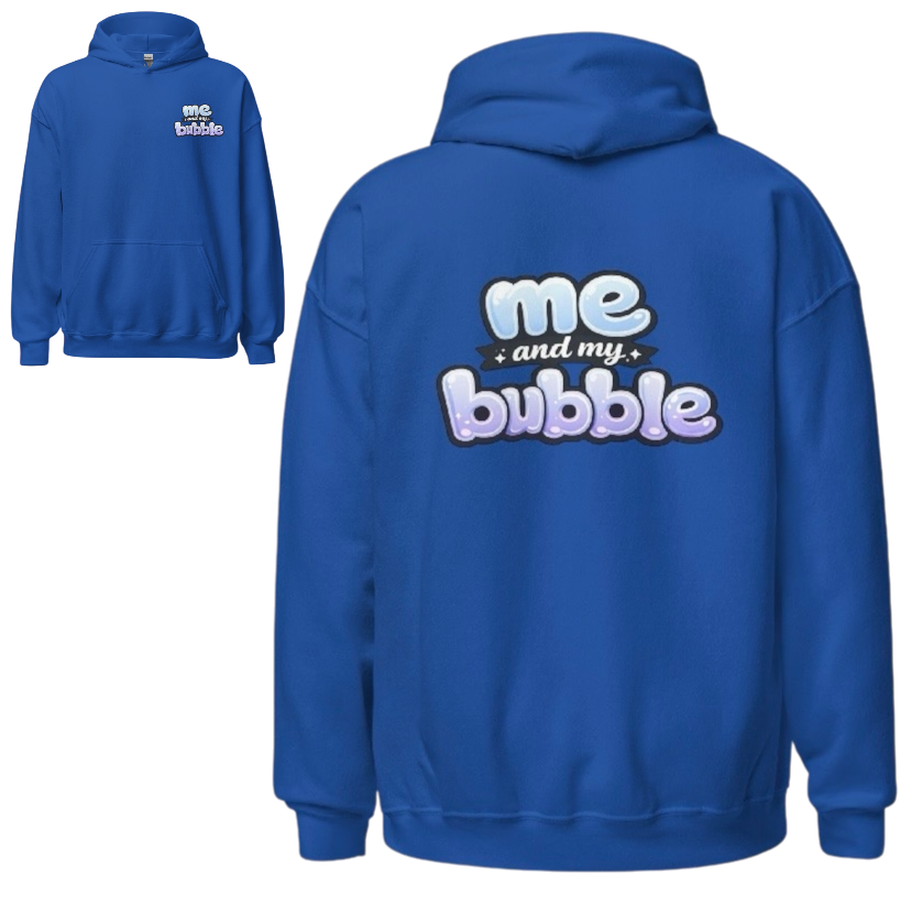 Me and my bubble hoodie