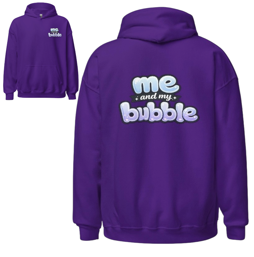 Me and my bubble hoodie