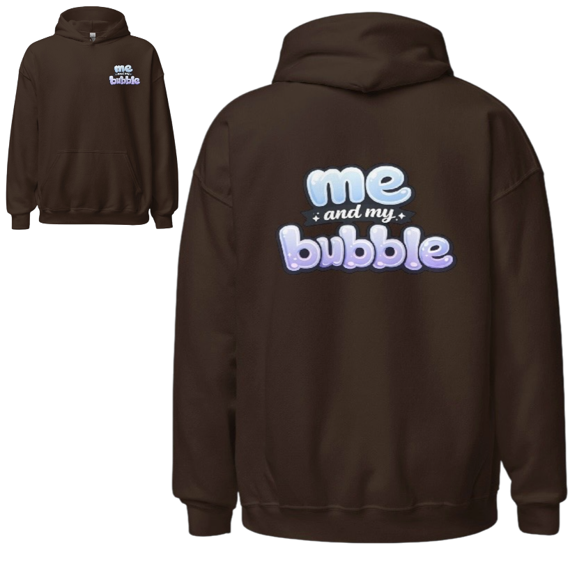Me and my bubble hoodie