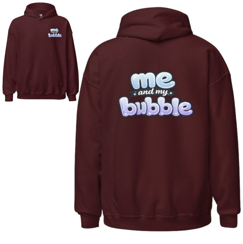 Me and my bubble hoodie