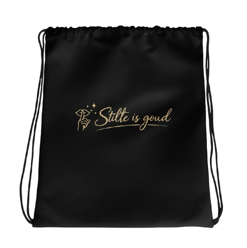Stilte is goud rugtas