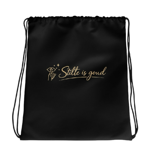 Stilte is goud rugtas