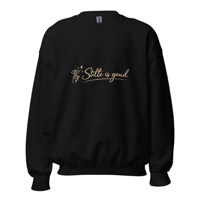 Stilte is goud sweater