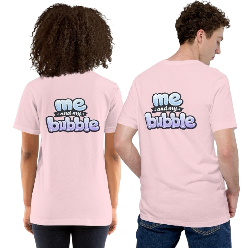 Me and my bubble T-shirt