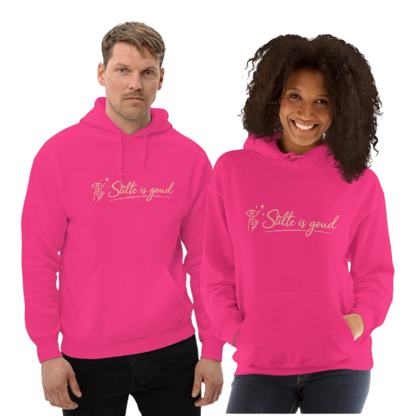 Stilte is goud hoodie