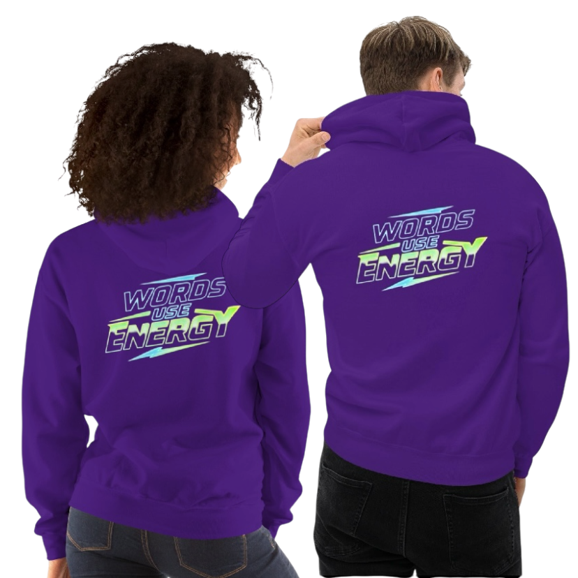 Words use energie hoodie