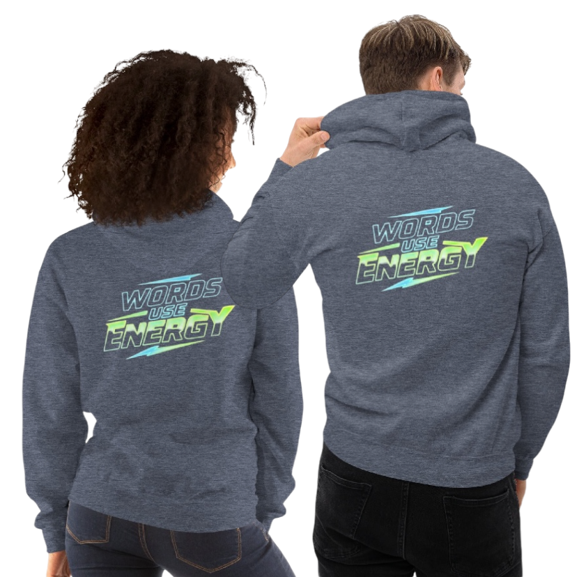 Words use energie hoodie