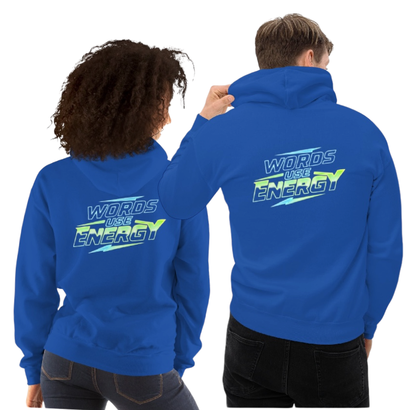 Words use energie hoodie