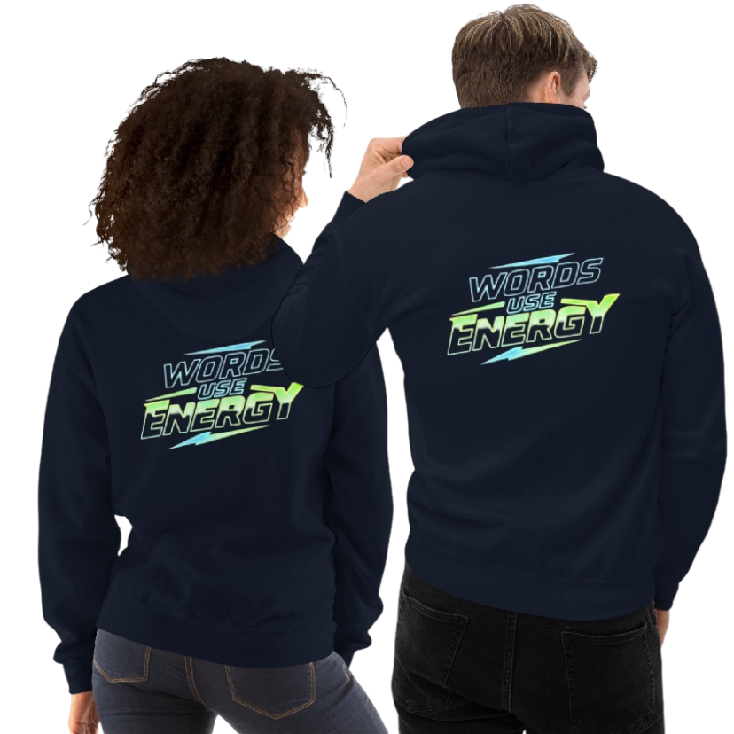 Words use energie hoodie