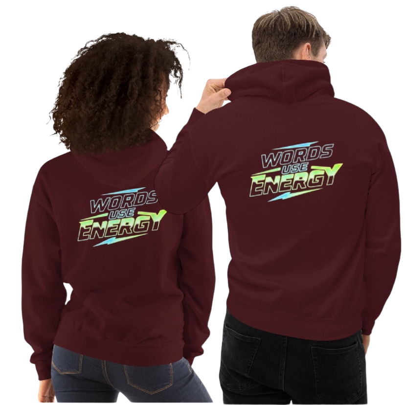 Words use energie hoodie