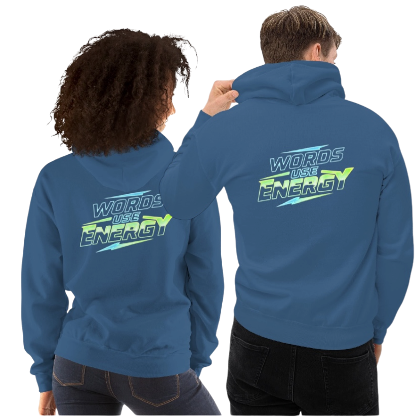 Words use energie hoodie